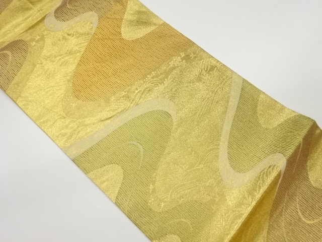 JAPANESE FUKURO OBI / WOVEN BIRD